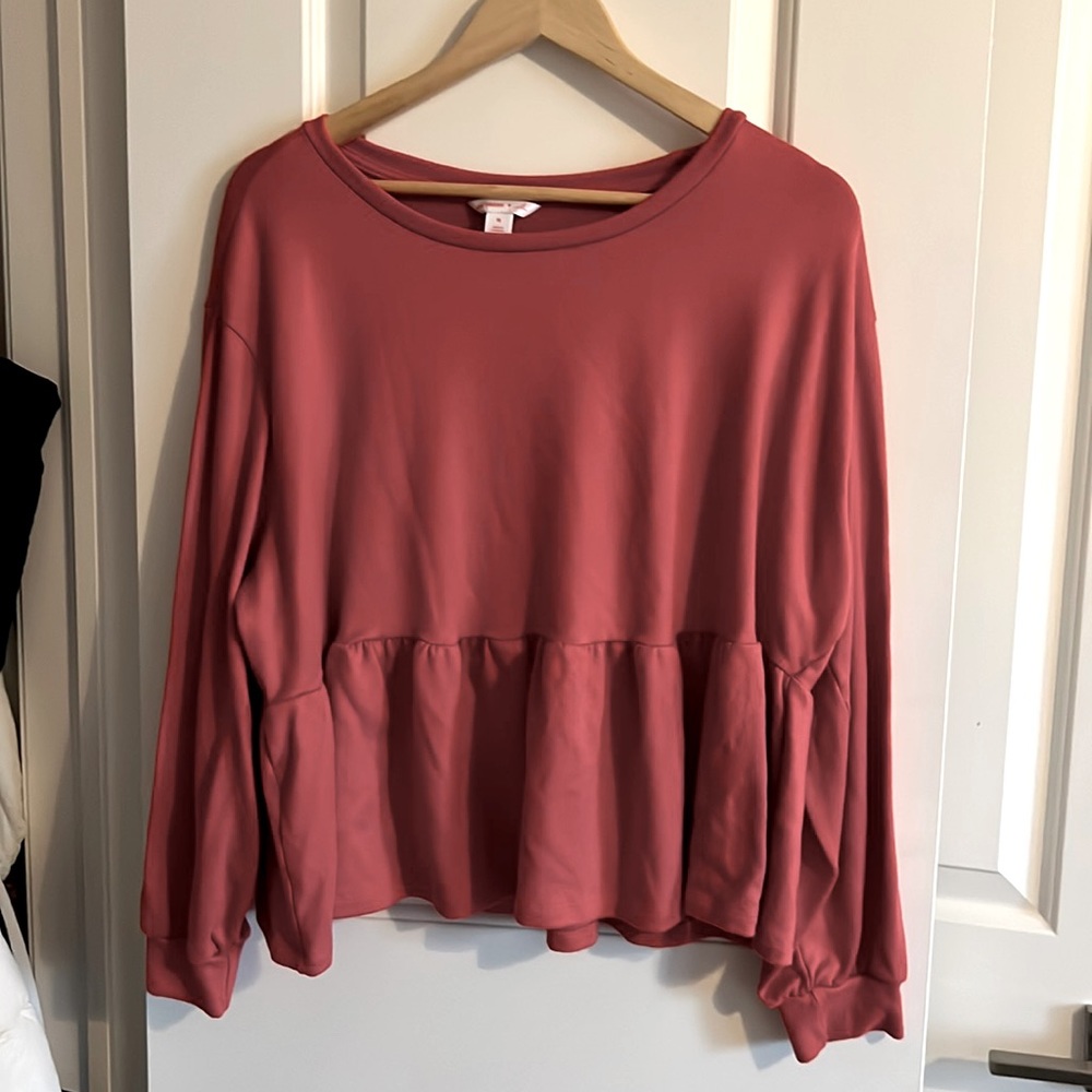 Jilly x Joe Fresh Peplum sweater
